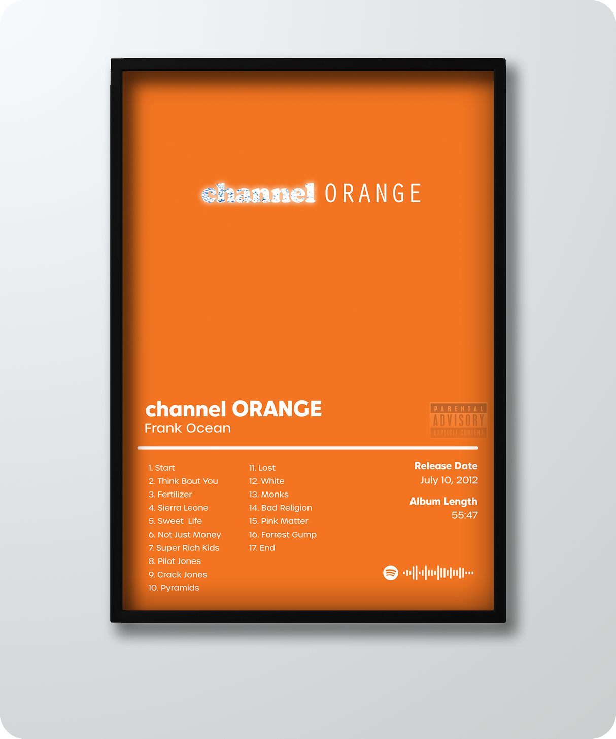 Frank Ocean - channel ORANGE