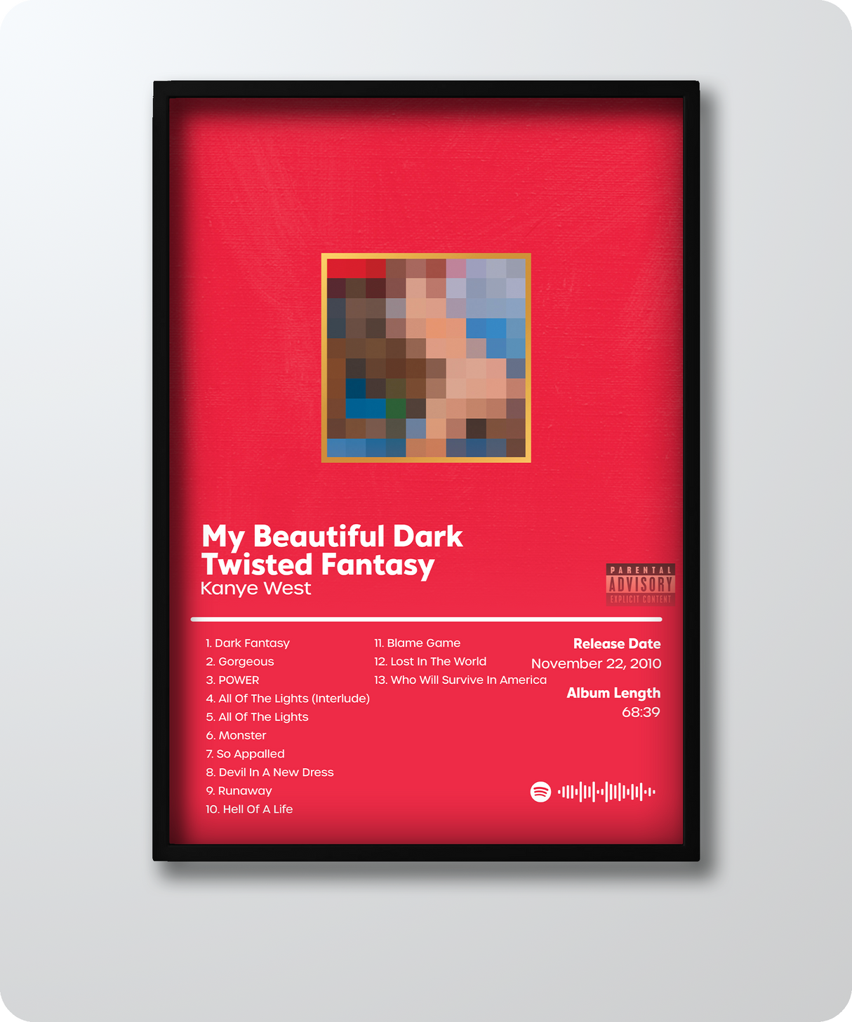 Kanye West - My Beautiful Dark Twisted Fantasy