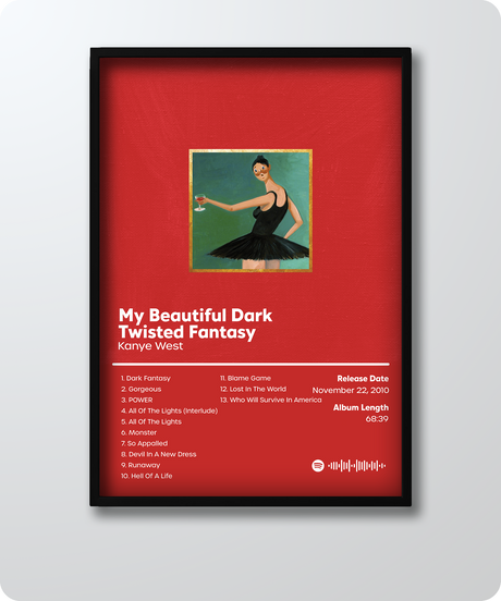 Kanye West - My Beautiful Dark Twisted Fantasy