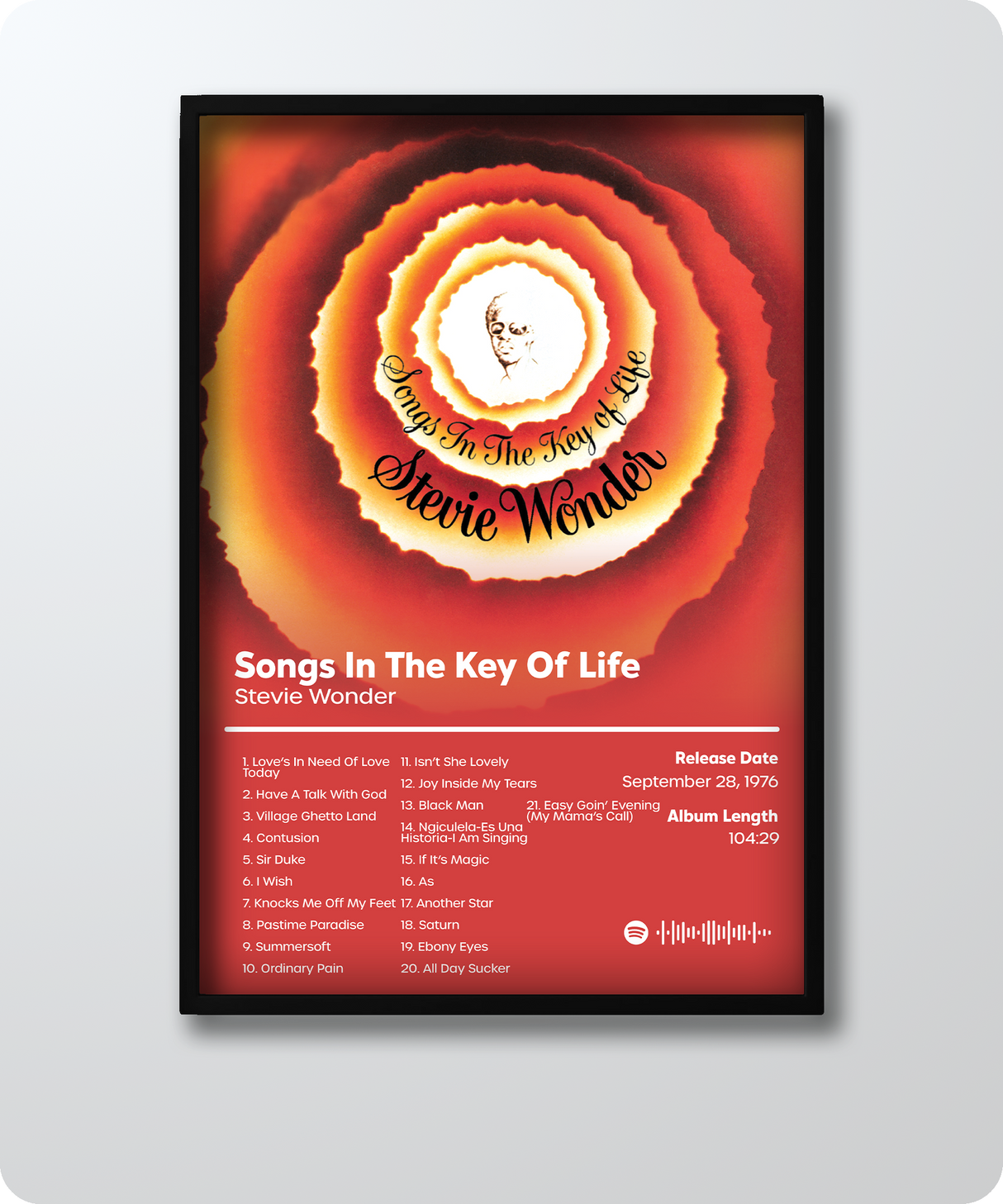 Stevie Wonder - Songs In The Key Of Life