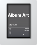 Custom Album Poster