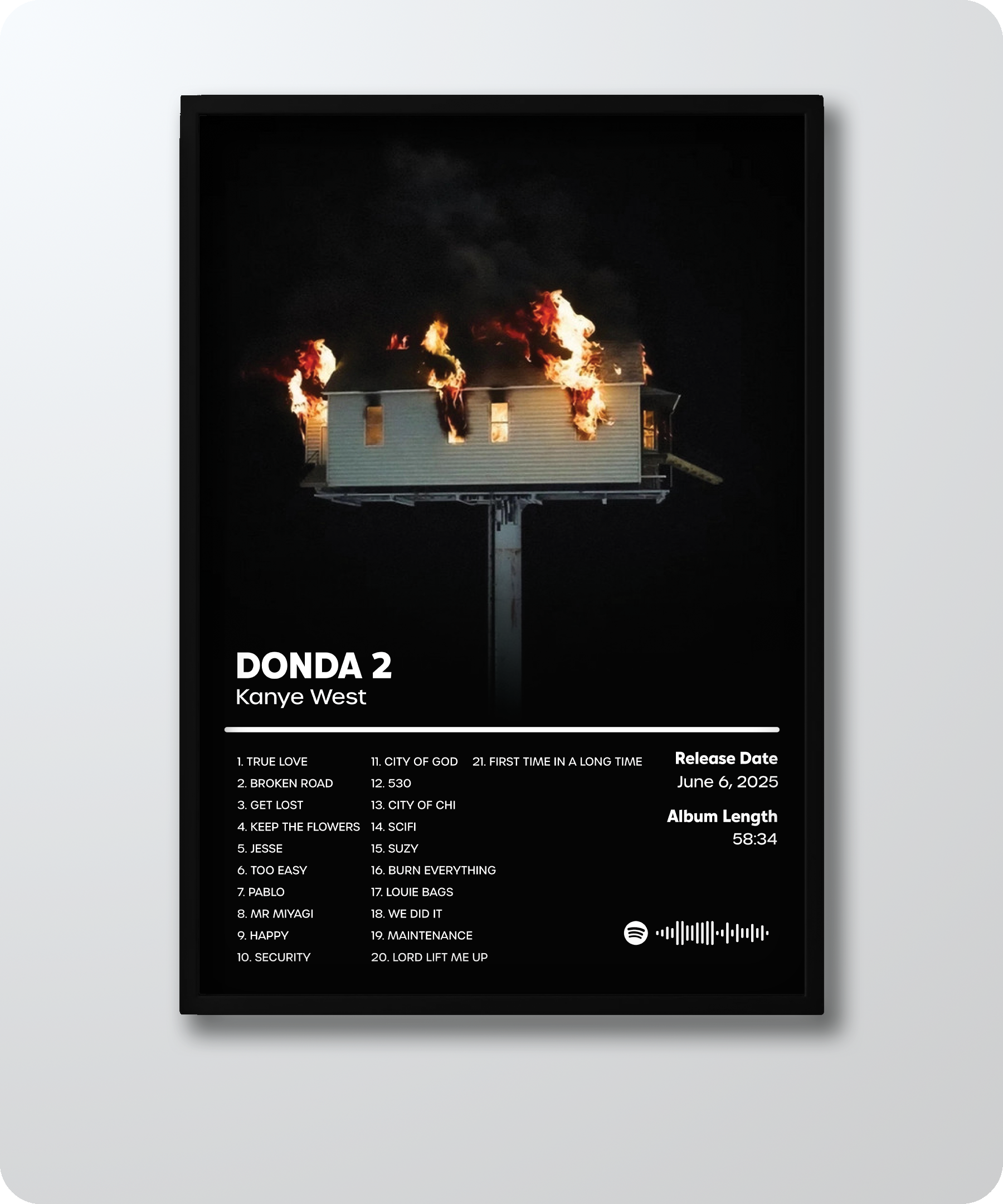 DONDA 2 ポスター付き限定盤/ Kanye West カニエ・ウエスト