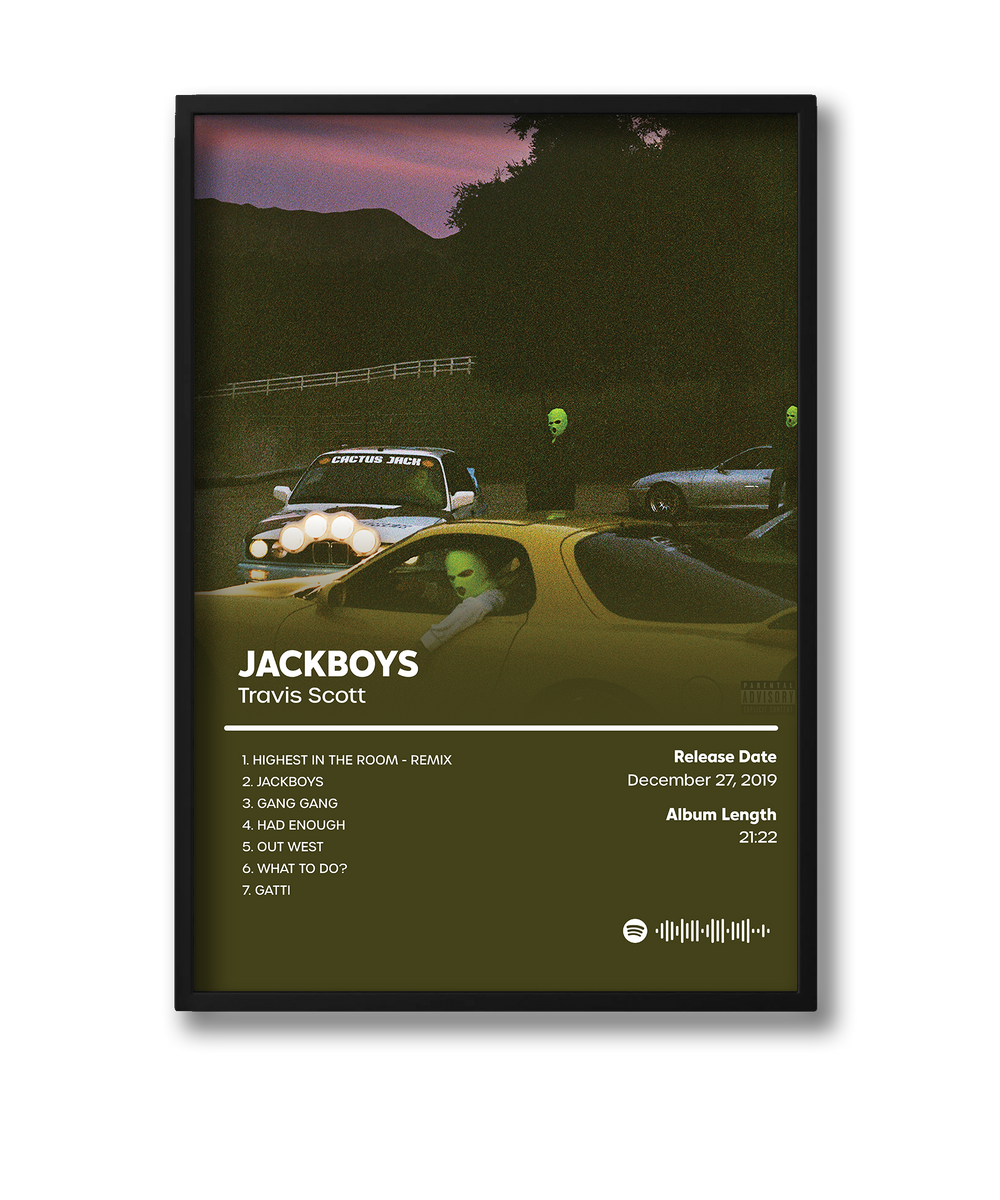 Travis Scott JACKBOYS PosterWorld