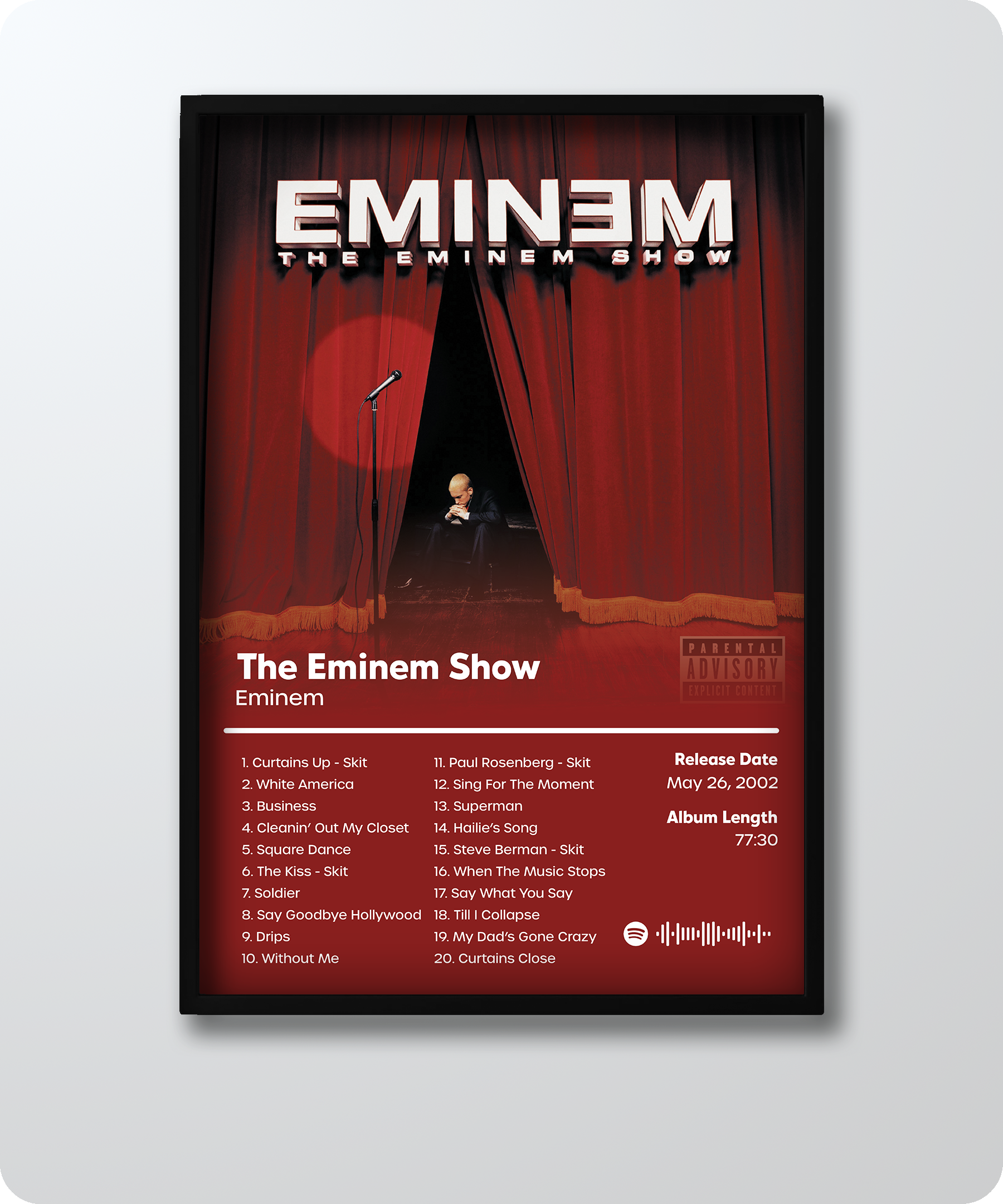 Eminem - The Eminem Show Poster – PosterWorld